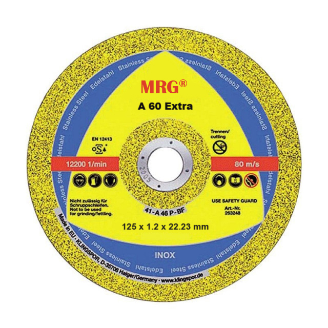 Set 25x Disc Flex MRG M-A60, 125 x 1.2 x 22.23, A 60 Extra, 12200 rot/min